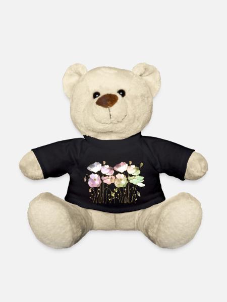 Fleur - Nounours - noir