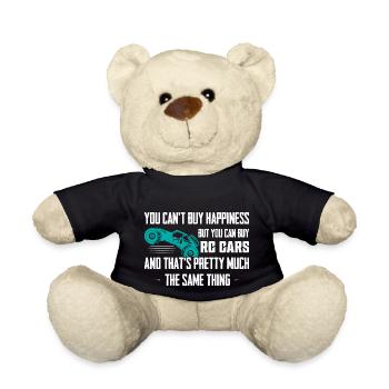 You Can't Buy Happiness But You Can Buy RC Cars M - Teddy Bear - black - Front