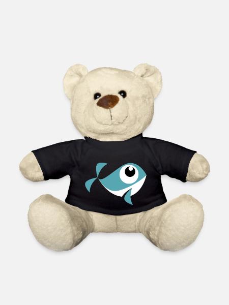 comic Wal - Teddy - Schwarz