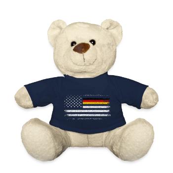 Schlechte US-deutsche Flaggen-Mischung - Teddy - French Navy - Vorne