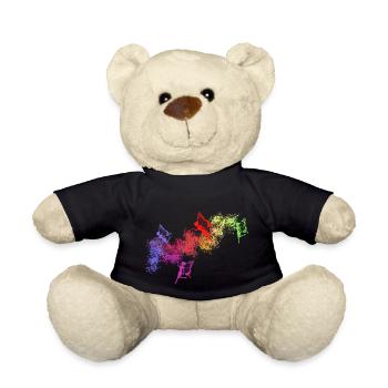 Fairy Magic Baby Clothes Children's Clothing - Teddy Bear - black - Front