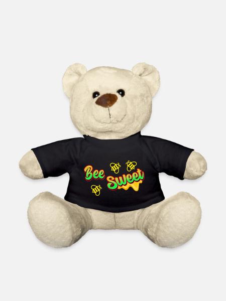 Biene süß - Teddy - Schwarz