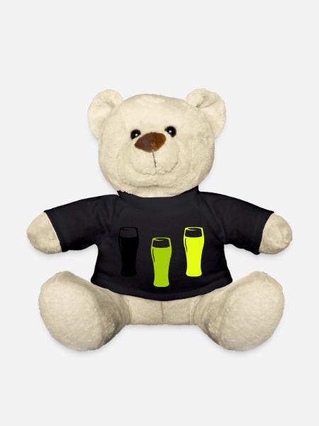 Bier Gläser - Teddy - Schwarz