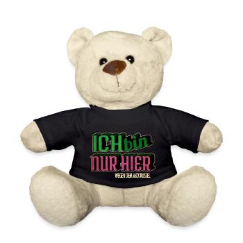 geburtstagsgeschenk zitat schäferhund chihuahua - Teddy - Schwarz - Vorne