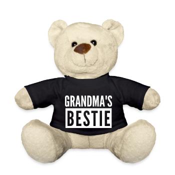 GRANDMA'S BESTIE - Teddy Bear - black - Front