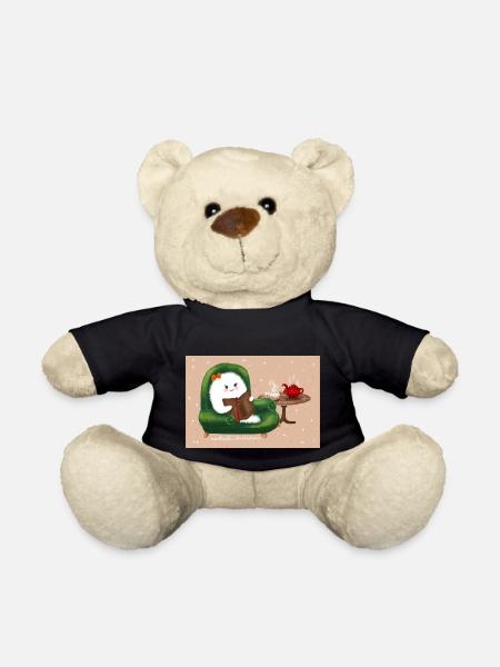 Chill your mind - Teddy Bear - black