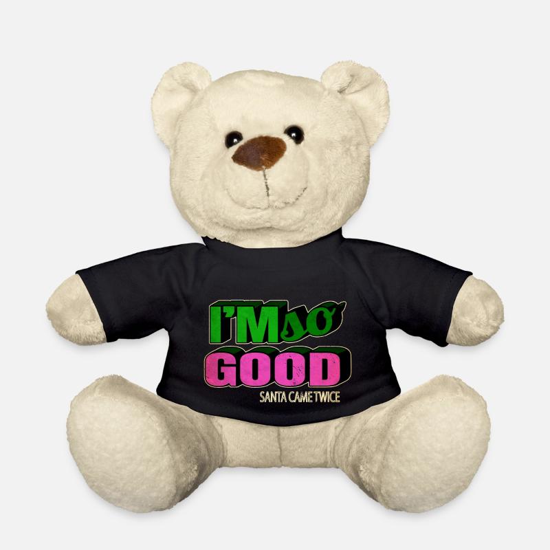 beards funny gym dinosaur fan beard gang quote - Teddy - Schwarz