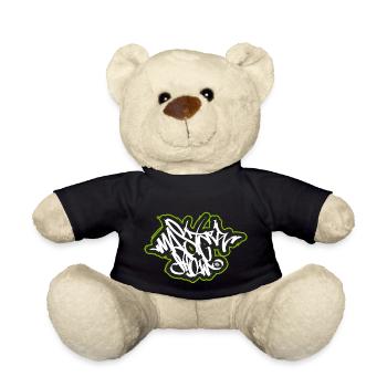 Graffiti Tagging - Teddy Bear - black - Front