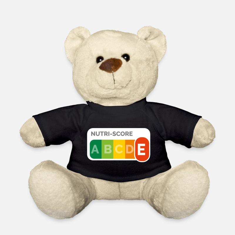 Nutri score E - Nounours - noir