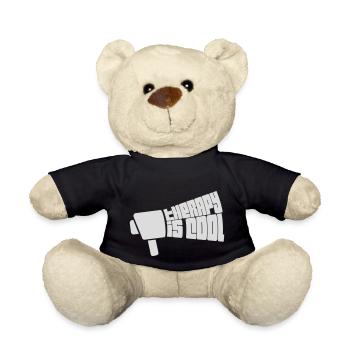 therapy is cool Zitat - Teddy - Schwarz - Vorne