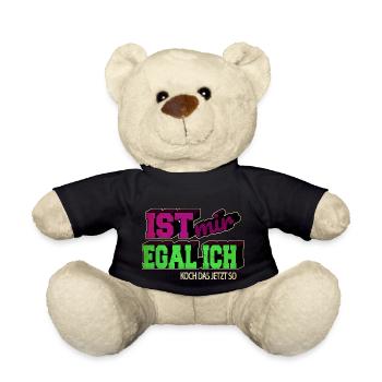 lieben geschenkidee vegetarier geburtstagsgeschenk - Teddy - Schwarz - Vorne