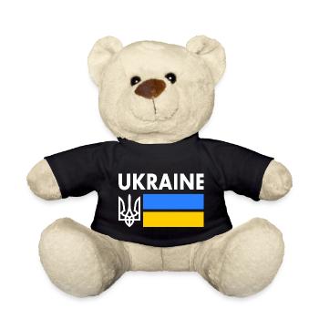 Ukraine - Nounours - noir - Devant