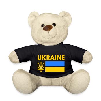 Ukraine - Nounours - noir - Devant
