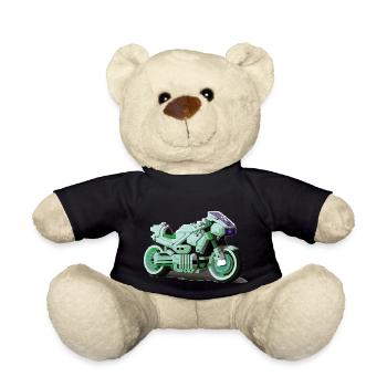 Vélo du futur pour les motards et les motards - Nounours - noir - Devant