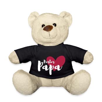 Lustiger Spruch Witzig Humor Geschenkidee - Teddy - Schwarz - Vorne
