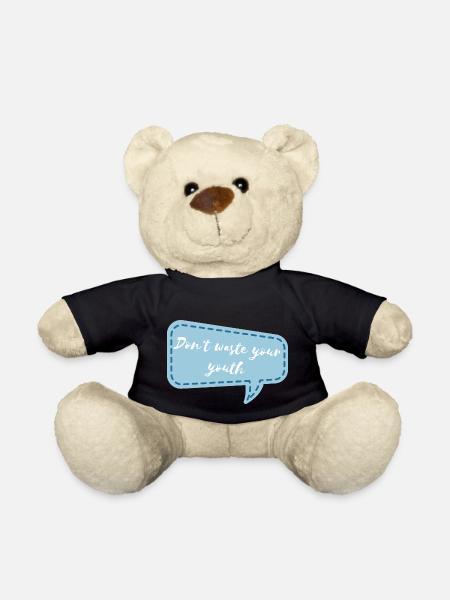 Don't waste your youth - Teddy - Schwarz