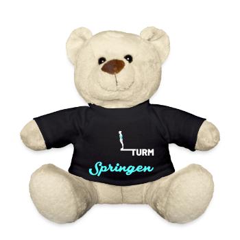 turmspringen sprung - Teddy - Schwarz - Vorne