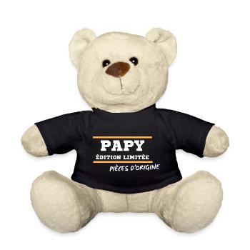Humor Opa limitierte Auflage, Originalteile - Teddy - Schwarz - Vorne