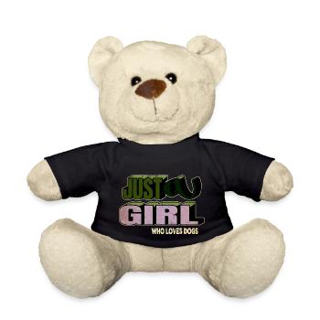 Beagle Lovers Dog Awesome Statement Beagle Love - Teddy Bear - black - Front