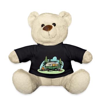 Vanlife - Teddy - Schwarz - Vorne