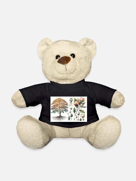 Magnolie Botanik - Teddy - Schwarz
