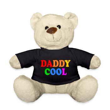 Daddy cool - Teddy Bear - black - Front