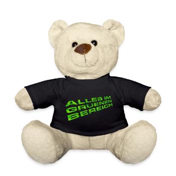 Alles im grünen Bereich (Gras-Edition) - Teddy - Schwarz - Vorne