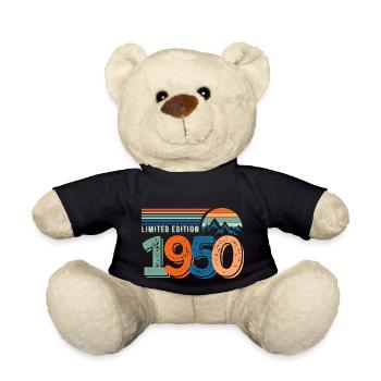 Limited edition 1950 - Teddy Bear - black - Front