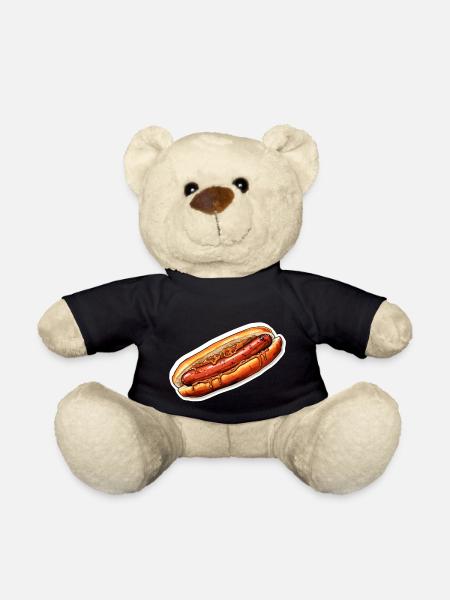 Bratwurst - Teddy - Schwarz