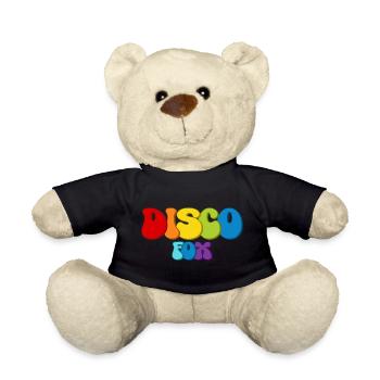 Disco Fox - Teddy Bear - black - Front