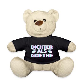 Cannabis Goethe - Teddy - Schwarz - Vorne