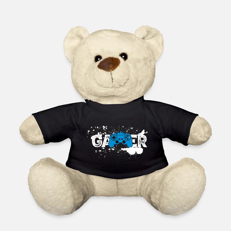 Gamer - Teddy - Schwarz