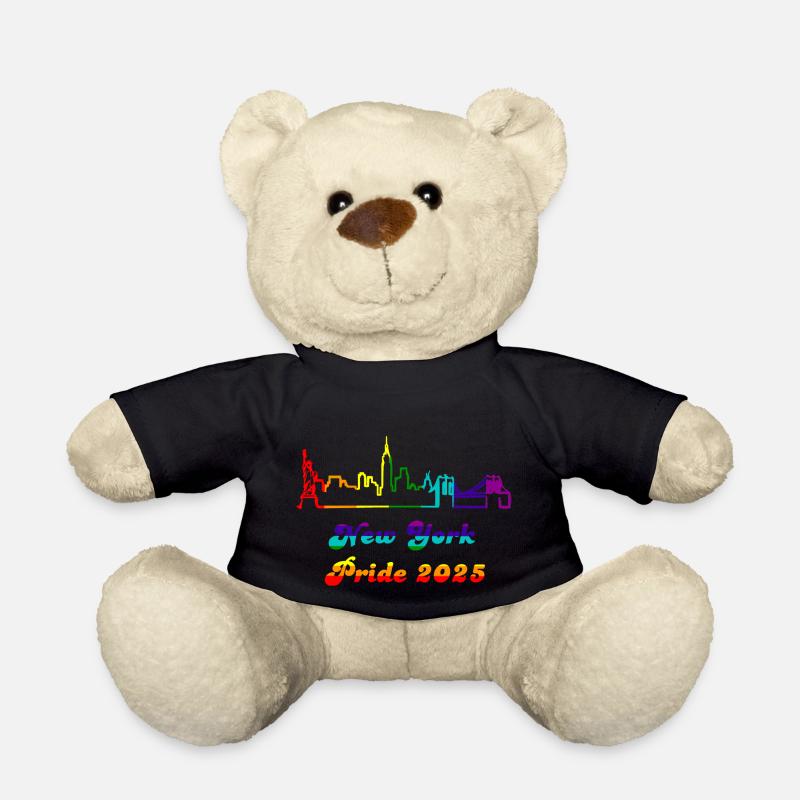 Fierté 2025 NY - Nounours - noir
