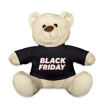 Bold Black Friday Text - Teddy - Schwarz - Vorne
