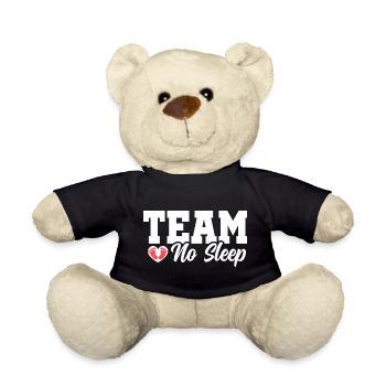 Team No Sleep - Teddy - Schwarz - Vorne