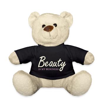 Schönheit ist mein Business Elegante Script - Teddy - Schwarz - Vorne