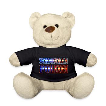 Schneckenpolizei Schnecken Nacktschnecken Gärtner - Teddy - Schwarz - Vorne