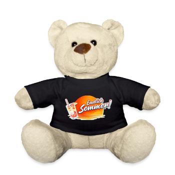 Enfin, graphique de la boisson Summer Sun - Nounours - noir - Devant