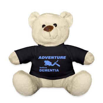 AVENTURE DE PLONGÉE - Nounours - noir - Devant