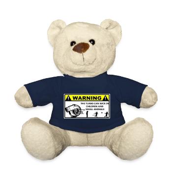 Turbo Warning - Teddy Bear - french navy - Front