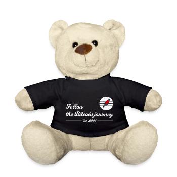 Bitcoin-Reise folgen - Teddy - Schwarz - Vorne