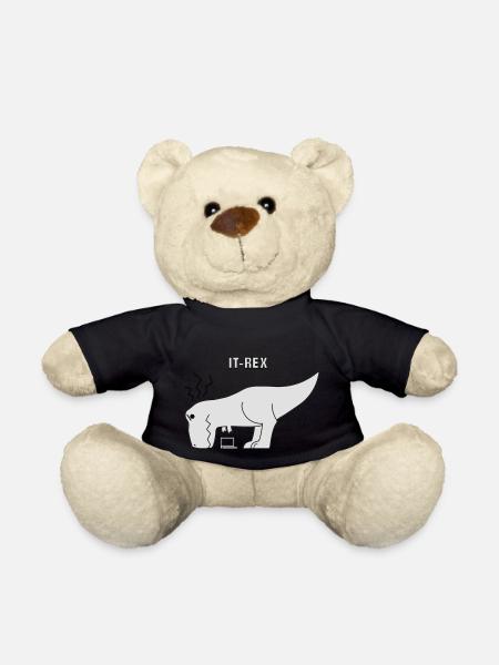 Informatik IT-Rex - Teddy - Schwarz