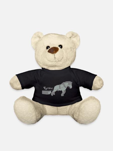 kaltblutzieht - Teddy - Schwarz
