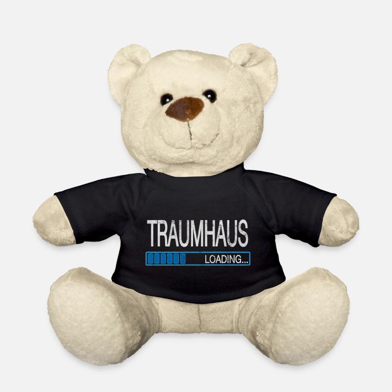 Traumhaus Loading Hausbau Richtfest Traumhaus - Teddy - Schwarz