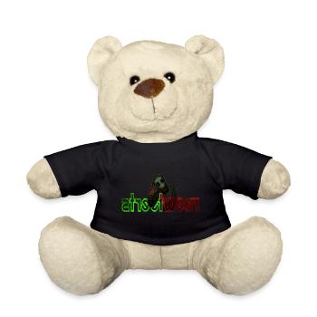 streetwear gas mask - Teddy Bear - black - Front