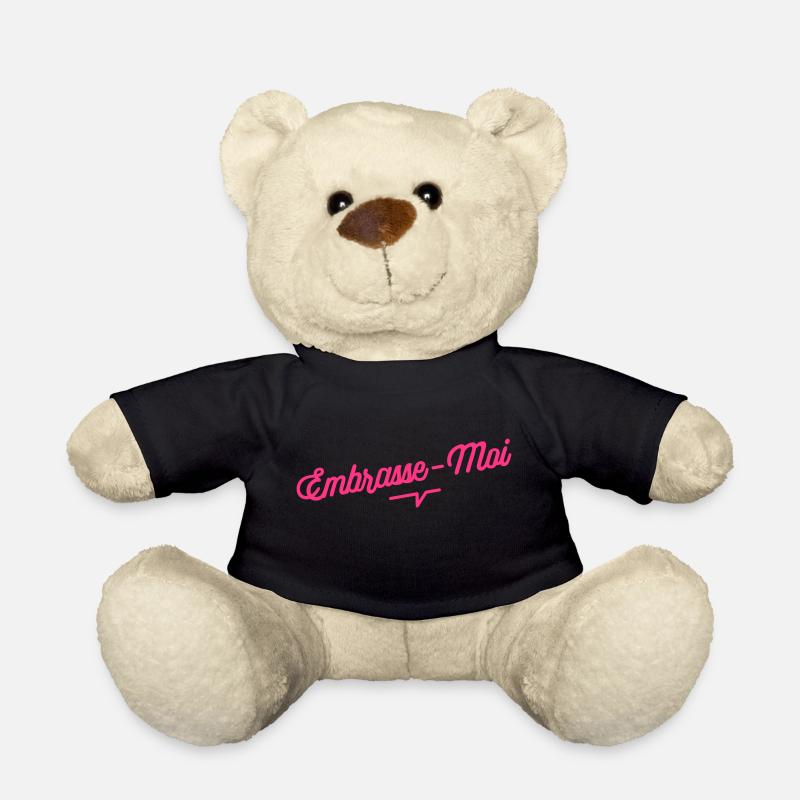 Embrasse moi - Nounours - noir