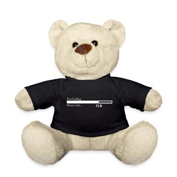 Fart loading Please wait... 71% - Teddy - Schwarz - Vorne