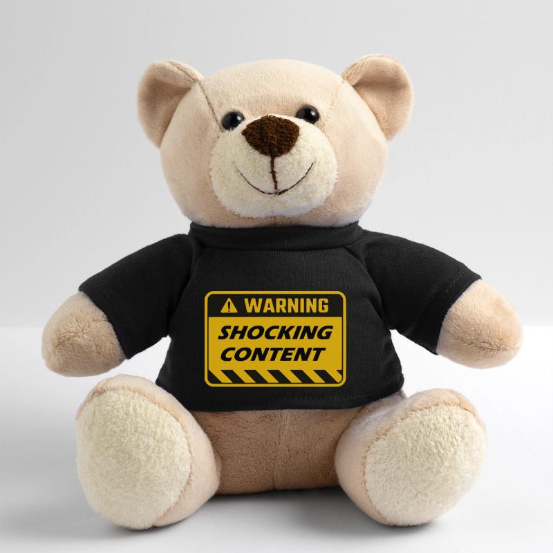 WARNING Teddy Bear