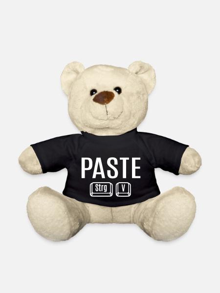 Geburt Eltern Mama Papa Geschenkidee lustig Kopie - Teddy - Schwarz
