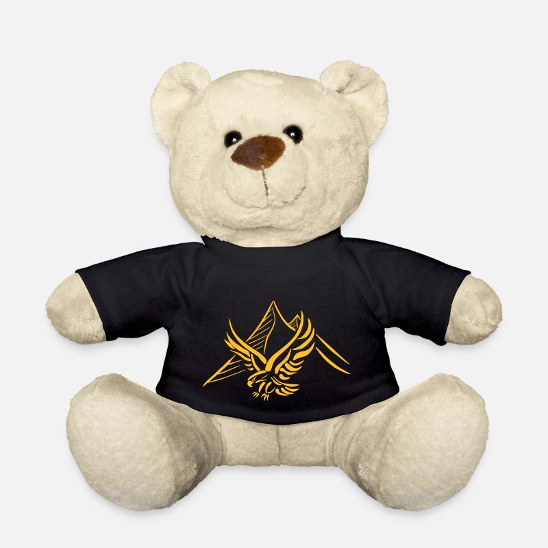 Goldener Adler Berg - Teddy - Schwarz
